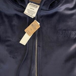 PINK Velvet Velour Sweat Set (NWT)